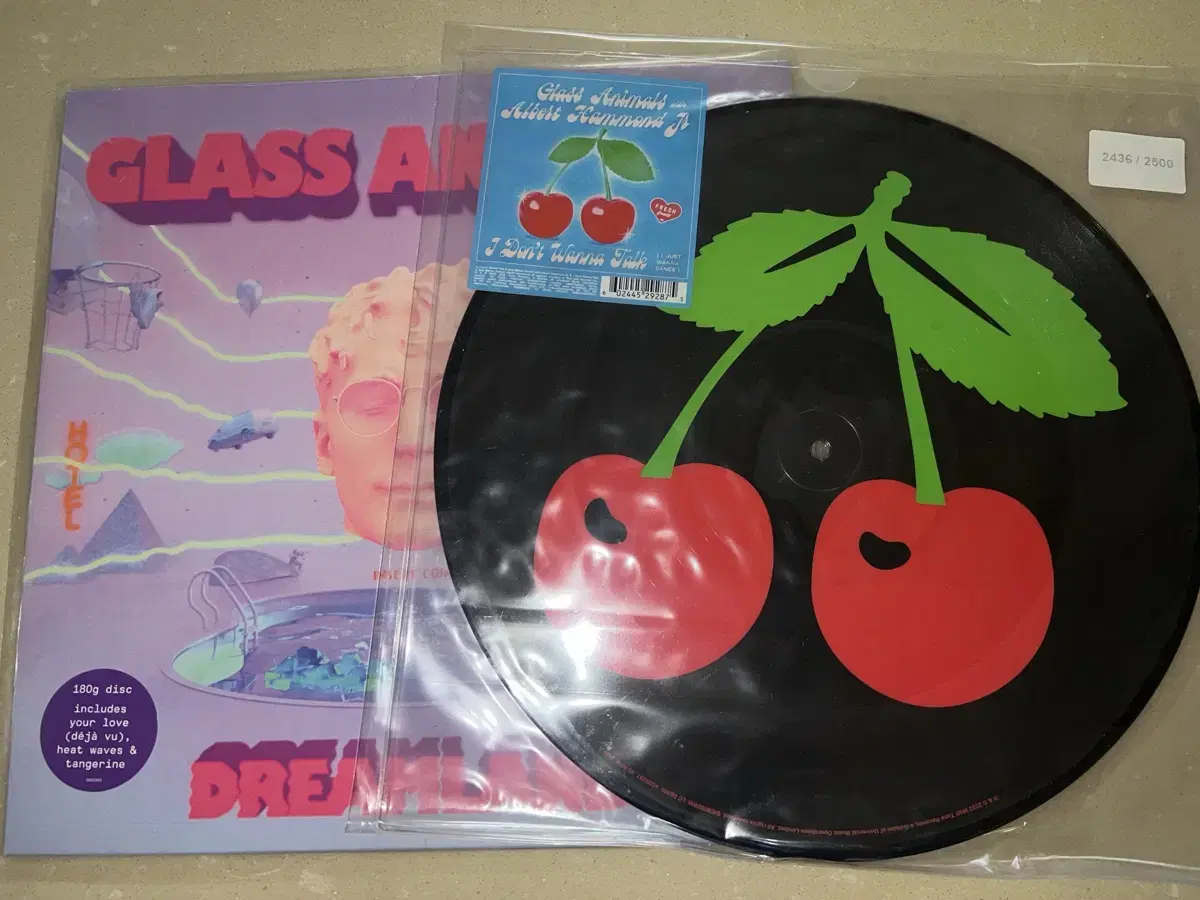 glass animals 글래스 애니멀스 rsd 바이닐 lp 엘피